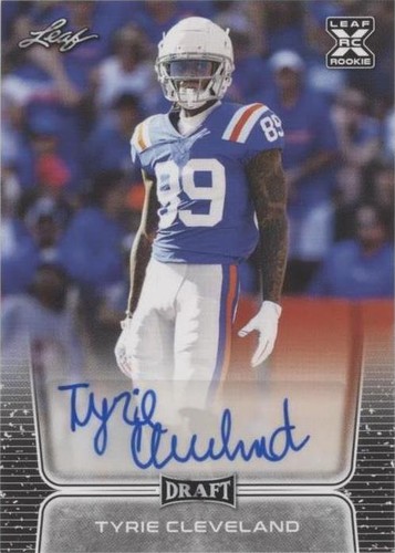 2020 Leaf Draft Tyrie Cleveland #BA-TC1
