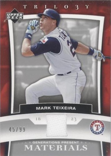 2005 Upper Deck Trilogy - Mark Teixeira #PR-MT