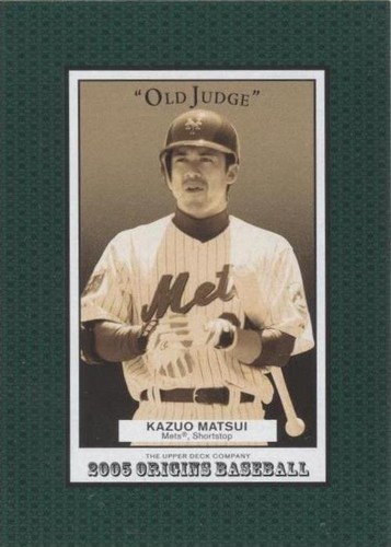 2005 Upper Deck Origins - Kazuo Matsui #27