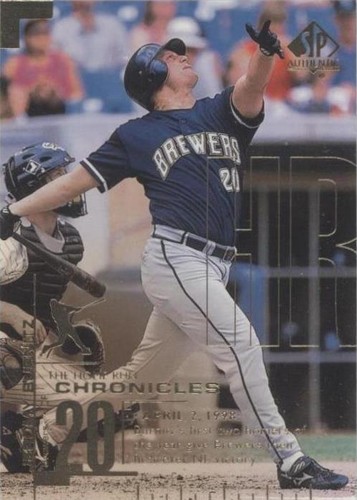 1999 SP Authentic - Jeromy Burnitz #HR24