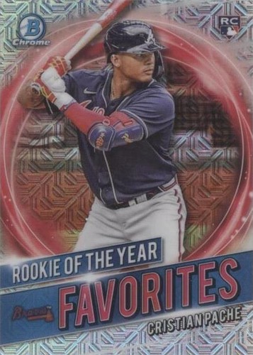 2021 Bowman - Cristian Pache #RRY-CP