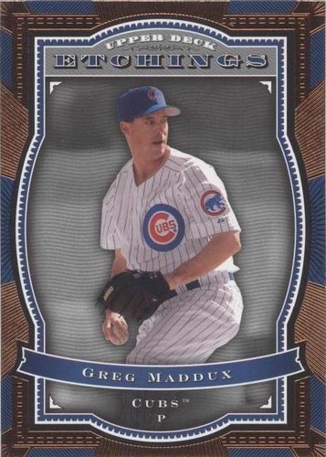 2004 Upper Deck Etchings - Greg Maddux #58