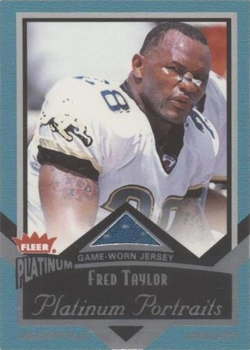 2002 Fleer Platinum Fred Taylor #PP/FT