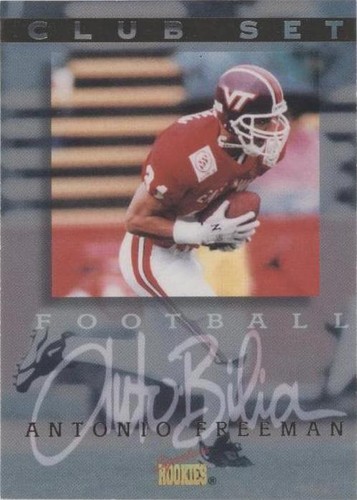 1996 Signature Rookies Autobilia Antonio Freeman #7