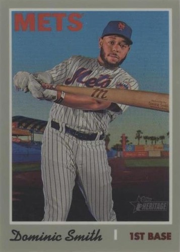 2019 Topps Heritage High Number - Dominic Smith #THC-707