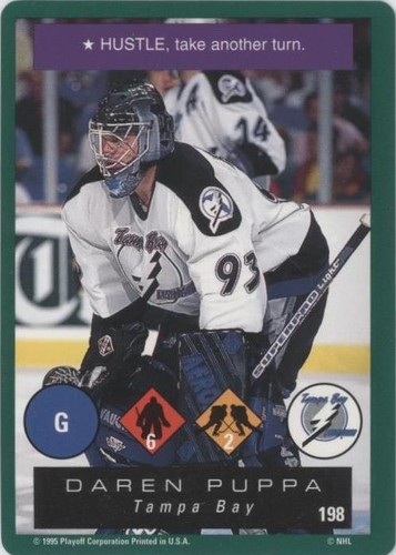 1995-96 Playoff One on One Challenge - Daren Puppa #198