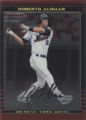 2002 Bowman Chrome - Roberto Alomar #110