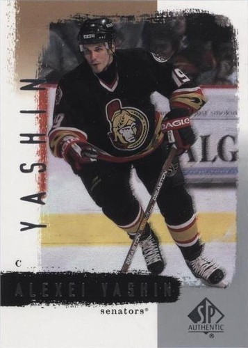 2000-01 SP Authentic - Alexei Yashin #61