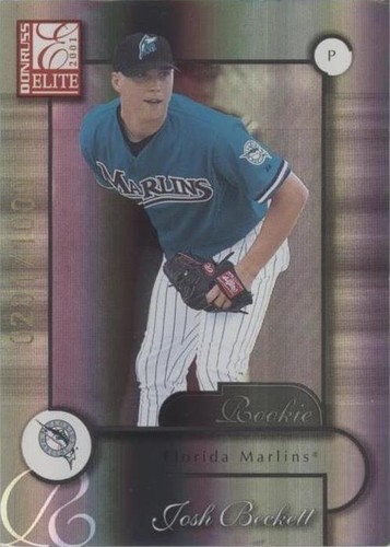 2001 Donruss Elite - Josh Beckett #154