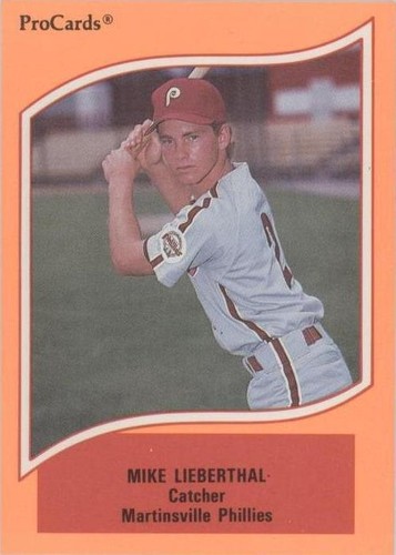 1990 ProCards A & AA Minor League Stars - Mike Lieberthal #193