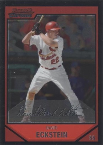 2007 Bowman Chrome - David Eckstein #163