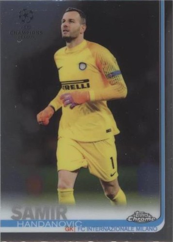 2018-19 Topps Chrome UCL Samir Handanovic #7