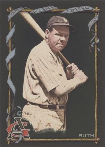 2023 Topps Allen & Ginter X - Babe Ruth #372