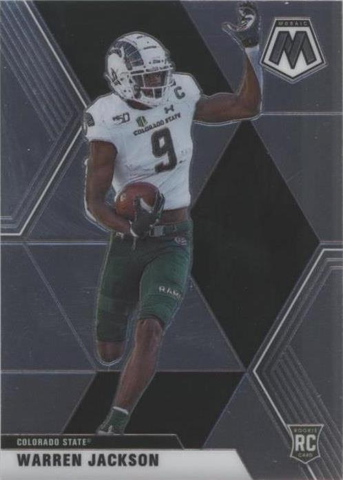 2021 Panini Mosaic Draft Picks Warren Jackson #39
