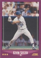 1988 Score - Kevin Seitzer #6