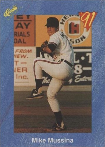 1991 Classic Update Blue Travel Edition - Mike Mussina #T17