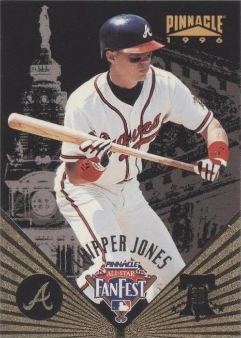 1996 Pinnacle All-Star FanFest - Chipper Jones #21
