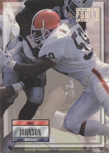 1993 Pro Set Power Mike Johnson #159