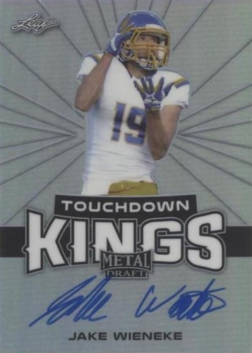 2018 Leaf Metal Draft Jake Wieneke #TK-JW1