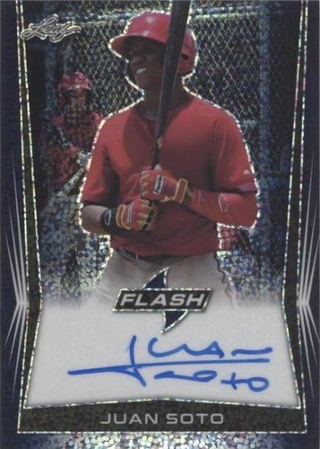 2018 Leaf Flash - Juan Soto #BA-JS3