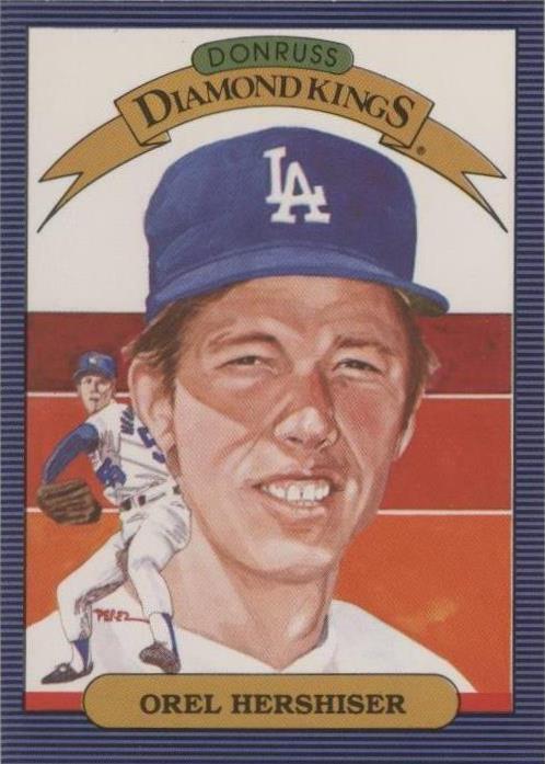 Leaf Canadian 1986 - Orel Hershiser #18