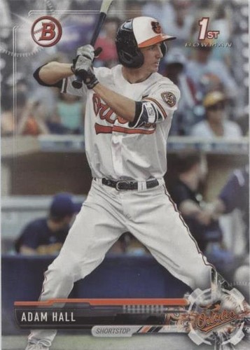 2017 Bowman Draft - Adam Hall #BD-55