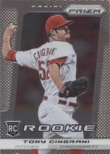 2013 Panini Prizm - Tony Cingrani #271