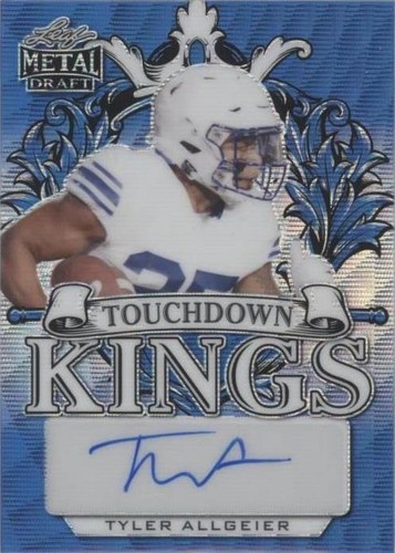 2022 Leaf Metal Draft Tyler Allgeier #TK-TA1