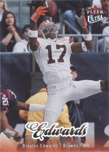 2007 Fleer Ultra Braylon Edwards #45