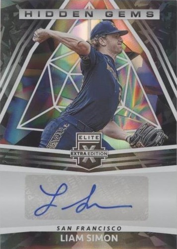 2022 Panini Elite Extra Edition - Liam Simon #HG-LS