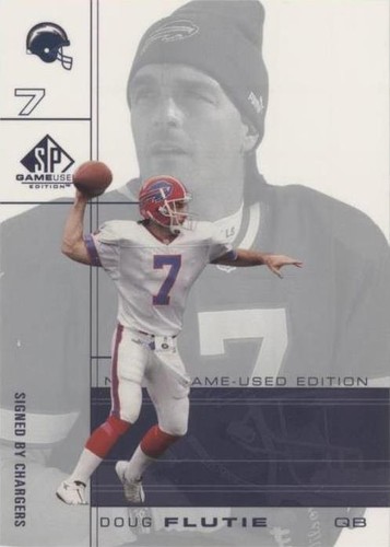 2001 SP Game Used Edition Doug Flutie #74