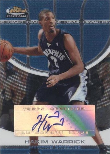 2005-06 Topps Finest - Hakim Warrick #137
