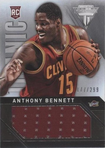 2013-14 Panini Titanium - Anthony Bennett #99