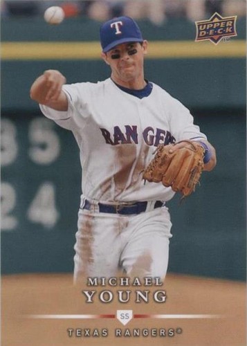 2008 Upper Deck First Edition - Michael Young #485