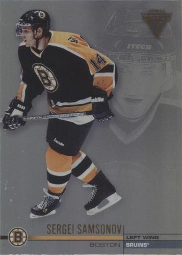 2001-02 Pacific Private Stock Titanium - Sergei Samsonov #10