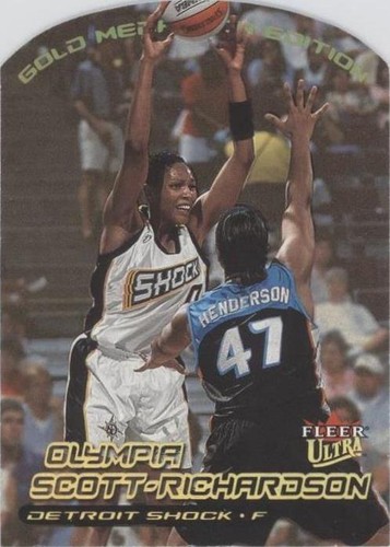 2000 Fleer Ultra WNBA - Olympia Scott #84G