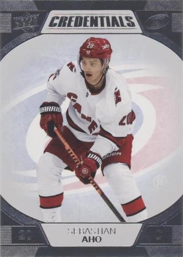 2022-23 Upper Deck Credentials - Sebastian Aho #15