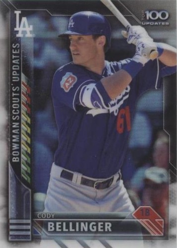 2016 Bowman Chrome - Cody Bellinger #BSU-CB