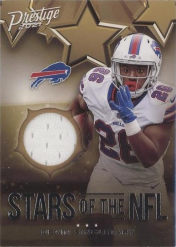 2021 Panini Prestige Devin Singletary #SN-DS