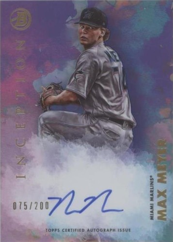 2021 Bowman Inception - Max Meyer #PA-MM