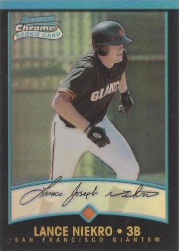 2001 Bowman Chrome - Lance Niekro #317