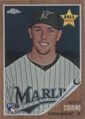2011 Topps Heritage - Scott Cousins #C114