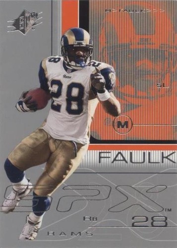 2001 SPx Marshall Faulk #71