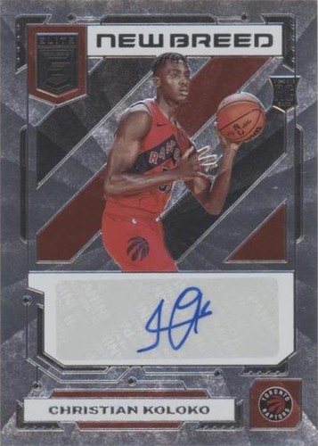 2022-23 Donruss Elite - Christian Koloko #NB-CKK