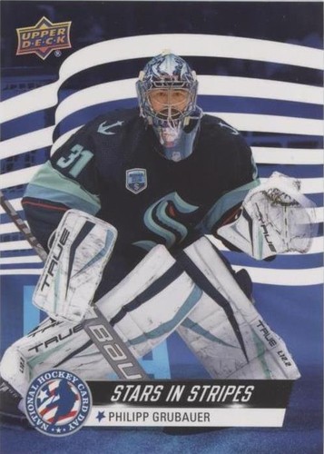 2022 Upper Deck National Hockey Card Day - Philipp Grubauer #USA-7