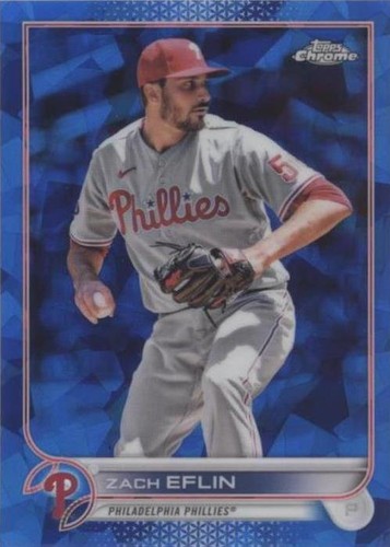 2022 Topps Chrome Sapphire Edition - Zach Eflin #179