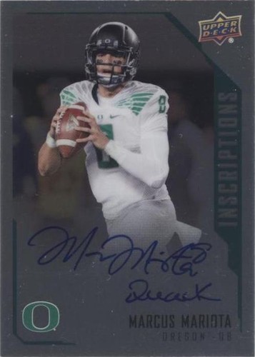 2015 Upper Deck Inscriptions Marcus Mariota #MM