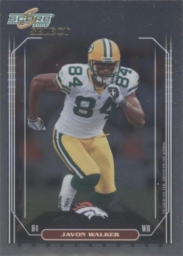 2006 Score Select Javon Walker #99