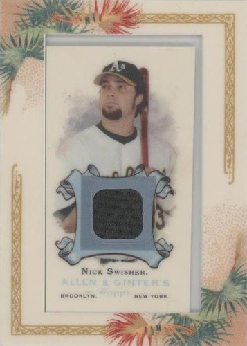 2006 Topps Allen & Ginter's - Nick Swisher #AGR-NS