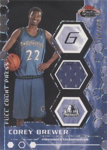 2007-08 Topps Stadium Club - Corey Brewer #FCPR-CB